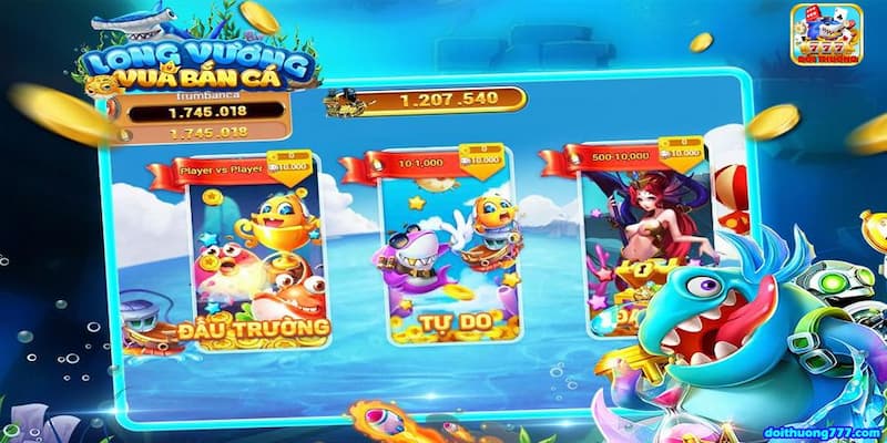 Giới thiệu sảnh game bắn cá long vương